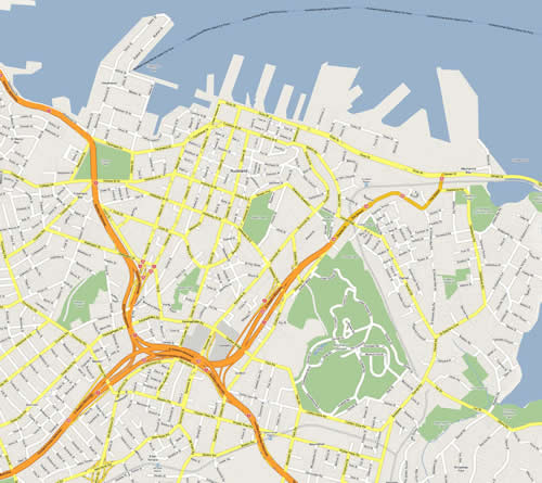 Carte Auckland