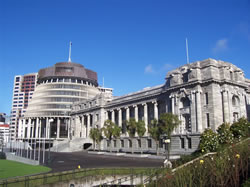 Le parlement de la Nouvelle-Zélande
