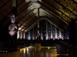 Une maison traditionnelle Maori