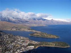 Queenstown du haut de la Gondola