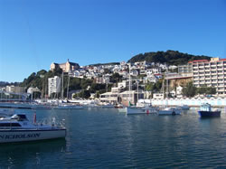 L'Oriental Bay de Wellington avec le monastère St Gerald