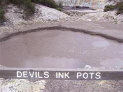 Devils ink pots Rotorua