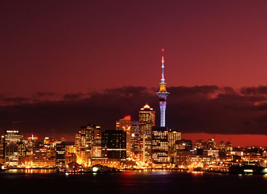 La ville d'Auckland