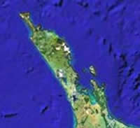 Carte d'Auckland