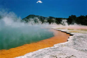 Champagne pool à Wai-o-tapu