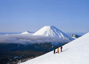 Ski sur le mont Ruapehu