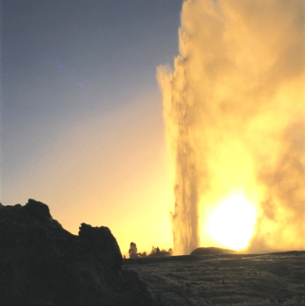 La pohutu geyser