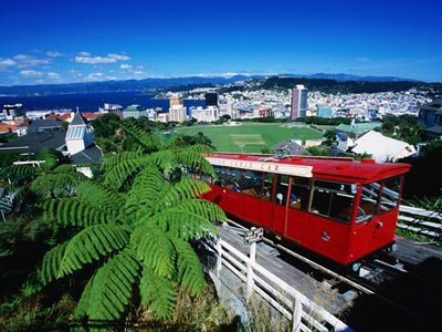 La cable car de wellington