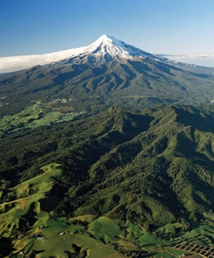 Le mont egmont et taranaki