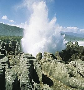 Les pancakes rocks et le blowhole