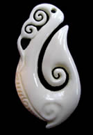 Pendentif Fish Hook Maori