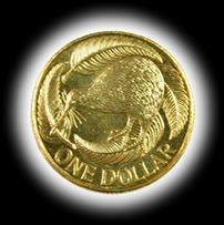 Pièce un dollar néo-zélandais