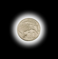 Pièce 20 centimes Nouvelle-Zélande