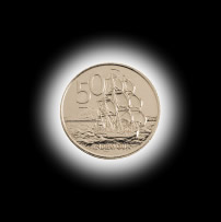 Pièce 50 centimes Néo-zélandais