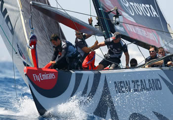 Voile en Nouvelle Zélande