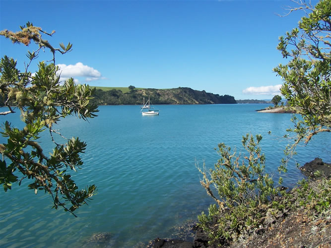 baies rangitoto zelande