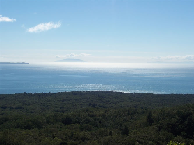 Le sommet de rangitoto