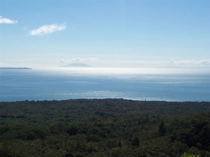 Le sommet de rangitoto