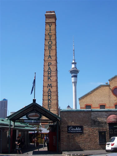 Le victoria park market à auckland