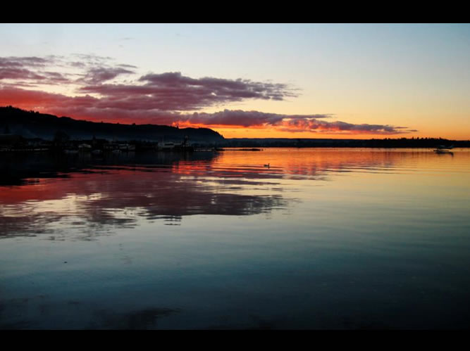 Le lac Rotorua