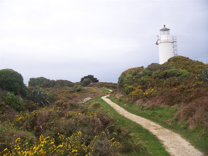 Photo du phare de westport en nouvelle-zelande