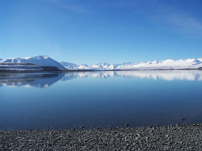 Une photo du lac Tekapo