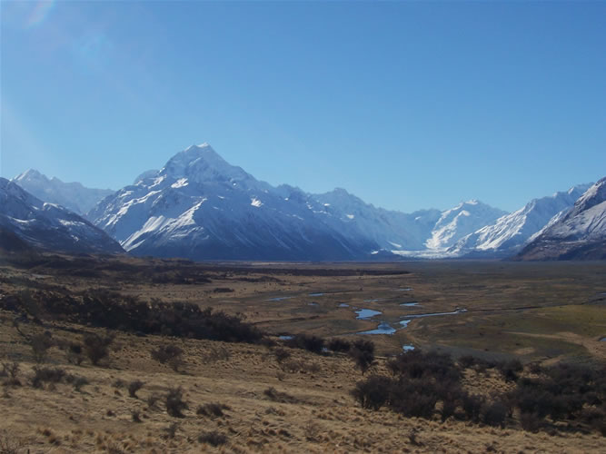 Les photos du mont-cook nouvelle-zélande