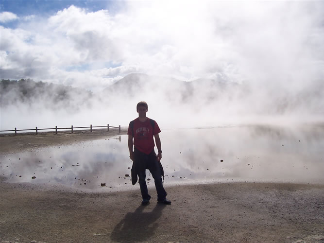 Francois et la fumee de champagne pool