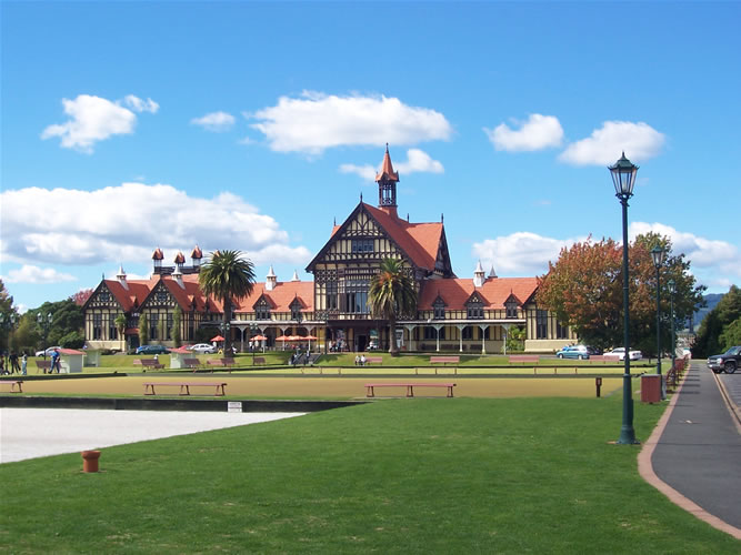 Les photos du musee de rotorua