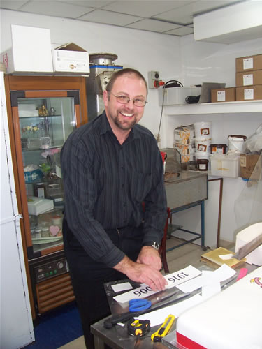 Murray, le boss du dorothy patisserie de Wellington