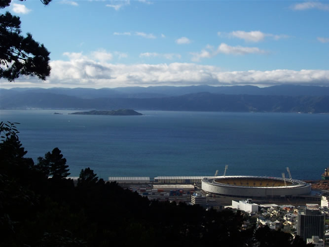 La photo du westpac stadium à Wellington